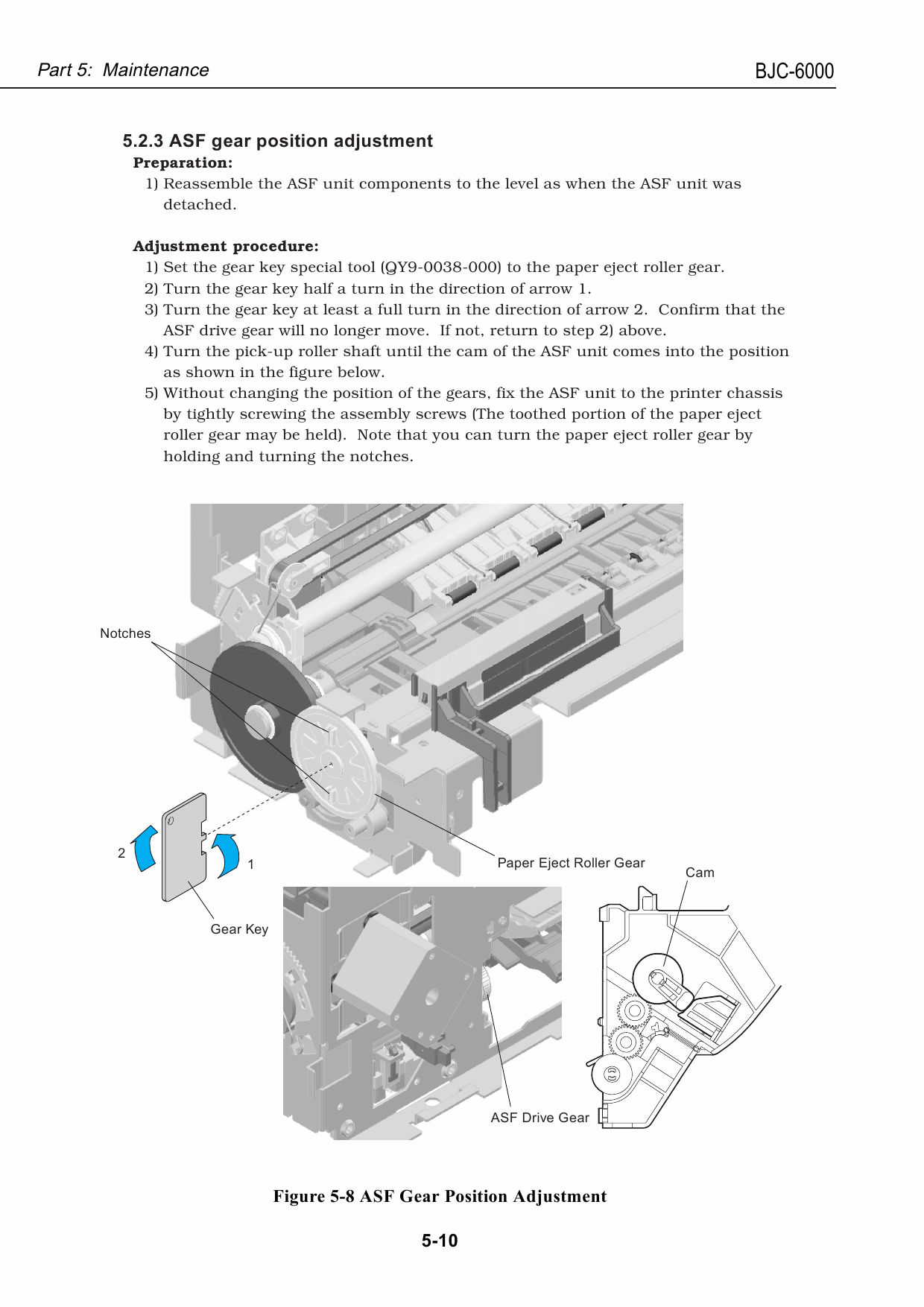 Canon BubbleJet BJC-6000 Service Manual-4